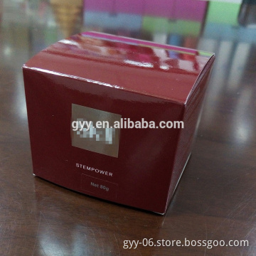 Glorious Shiny Red Paper Box, Cosmetic Gift Box, Personal Care Packaging Box
